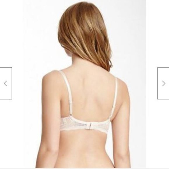 NWT Elle Macpherson Long Long Ago Underwire Bra Soft Nude 36FF - Picture 2 of 6